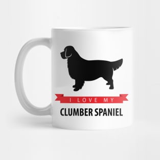 I Love My Clumber Spaniel Mug